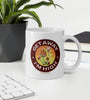 Get Away I'm High | Burgandy | Psilocybin | Mushroom | Highdea | Funny | Graphic |  White Glossy Mug