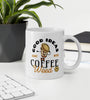 Good Ideas Start With Coffee And Weed | Cannabis | Weed | Marijuana | Highdea | Funny | Graphic | White Glossy Mug