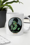 Mary Jane Lady | White Glossy Mug