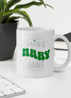 Miss Mary Jane | Cannabis | Weed | Marijuana | Highdea | Funny | Graphic | White Glossy Mug