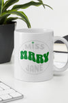 Miss Mary Jane | Cannabis | Weed | Marijuana | Highdea | Funny | Graphic | White Glossy Mug