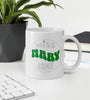 Miss Mary Jane | Cannabis | Weed | Marijuana | Highdea | Funny | Graphic | White Glossy Mug