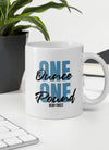 One Ounce One Pound | Cannabis | Weed | Marijuana | Highdea | Funny | Graphic | White Glossy Mug