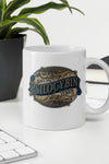 Psilocybin Vision | Psilocybin | Mushroom | Highdea | Funny | Graphic |  White Glossy Mug