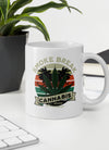 Smoke Break | Cannabis | Weed | Marijuana | Highdea | Funny | Graphic | White Glossy Mug